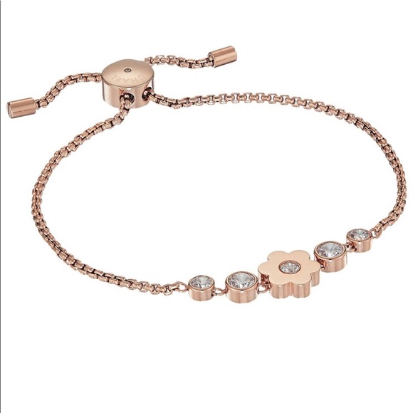 Michael Kors Jewelry - MICHAEL KORS ROSE GOLD FLOWER POWER BRACELET